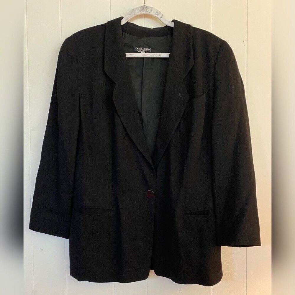 Giorgio Armani Black Blazer